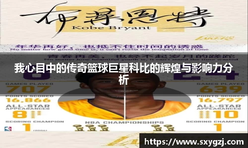 我心目中的传奇篮球巨星科比的辉煌与影响力分析