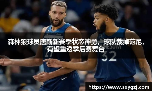 森林狼球员唐斯新赛季状态神勇，球队裁掉范尼，有望重返季后赛舞台