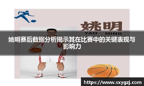 姚明赛后数据分析揭示其在比赛中的关键表现与影响力